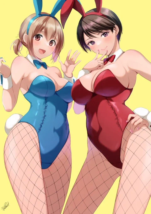 彩奈えりな再掲#うさぎの日 #優等生と秘密のお仕事 