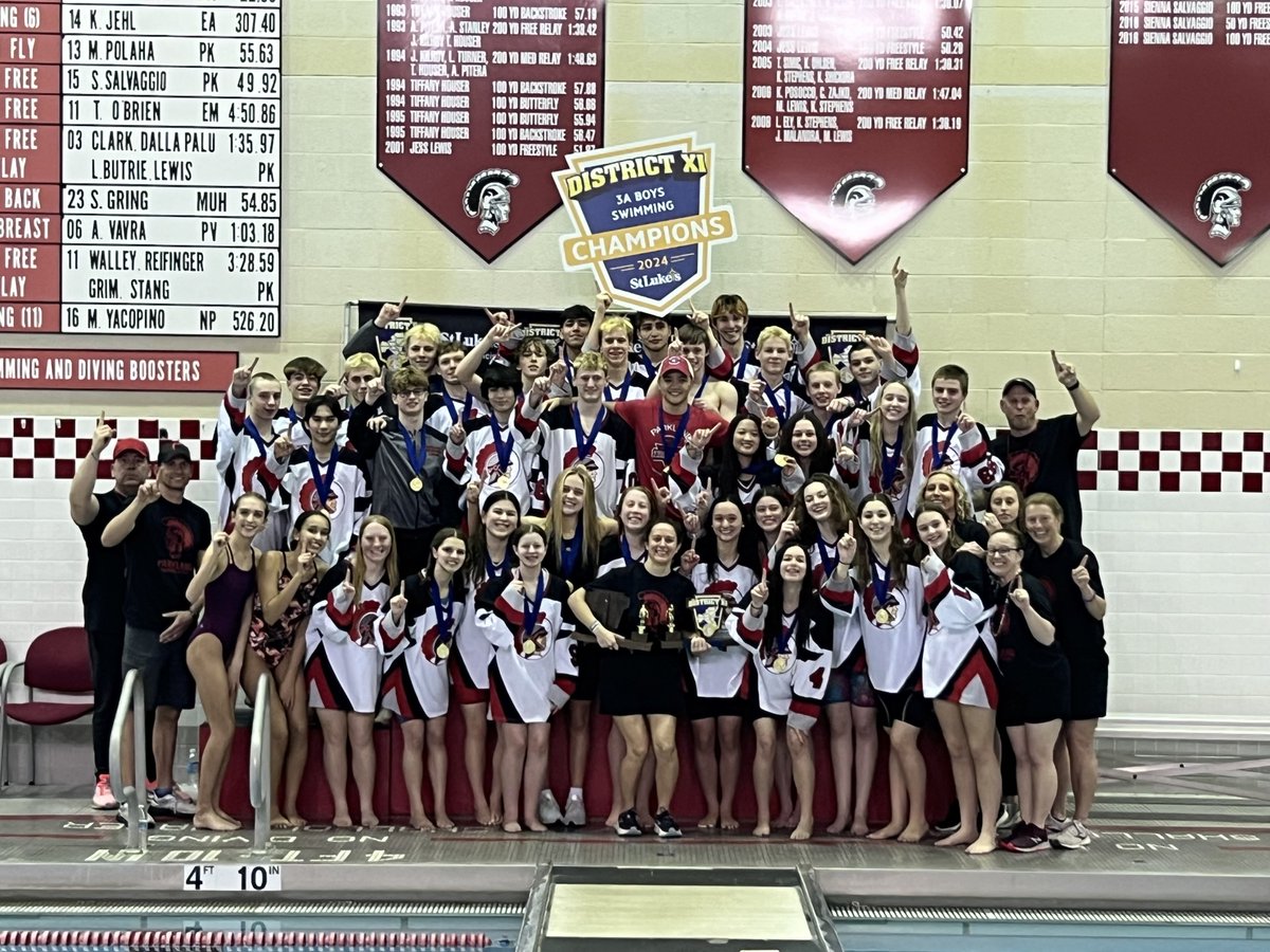 Congratulations to the Parkland Boys and Girls Swim&Dive teams for winning the 2024 District XI AAA Championships.