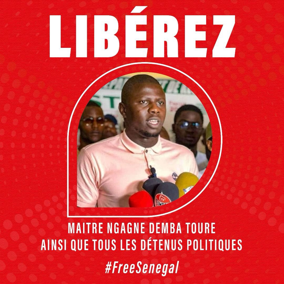 #Mackysall libérez les prisonniers politiques et la date des élections 🗳️ avant 2avril. 
Le Sénégal 🇸🇳 mérite mieux 
#FreeSenegal 
Seule la lutte libère ✊🏿🇸🇳🔥
Mobilisation pour la libération du Sénégal 🇸🇳