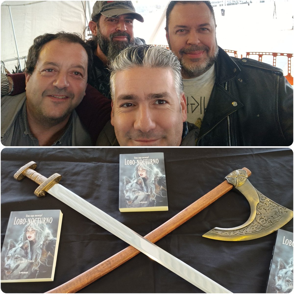 Una jornada prácticamente perfecta rodeado de grandes amigos.
Sin ellos no somos nada. 
lobo-nocturno.com
#lobonocturno 
#novelavikinga
#vikingfest
#culturavikinga
#vikingos