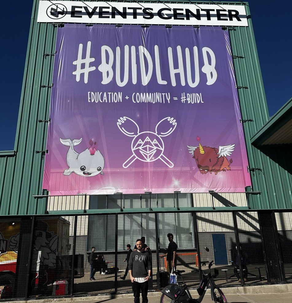 Let’s go! Day 2 for us.. @EthereumDenver 

↳Networking
↳Creating
↳Building

#ETHDenver2024