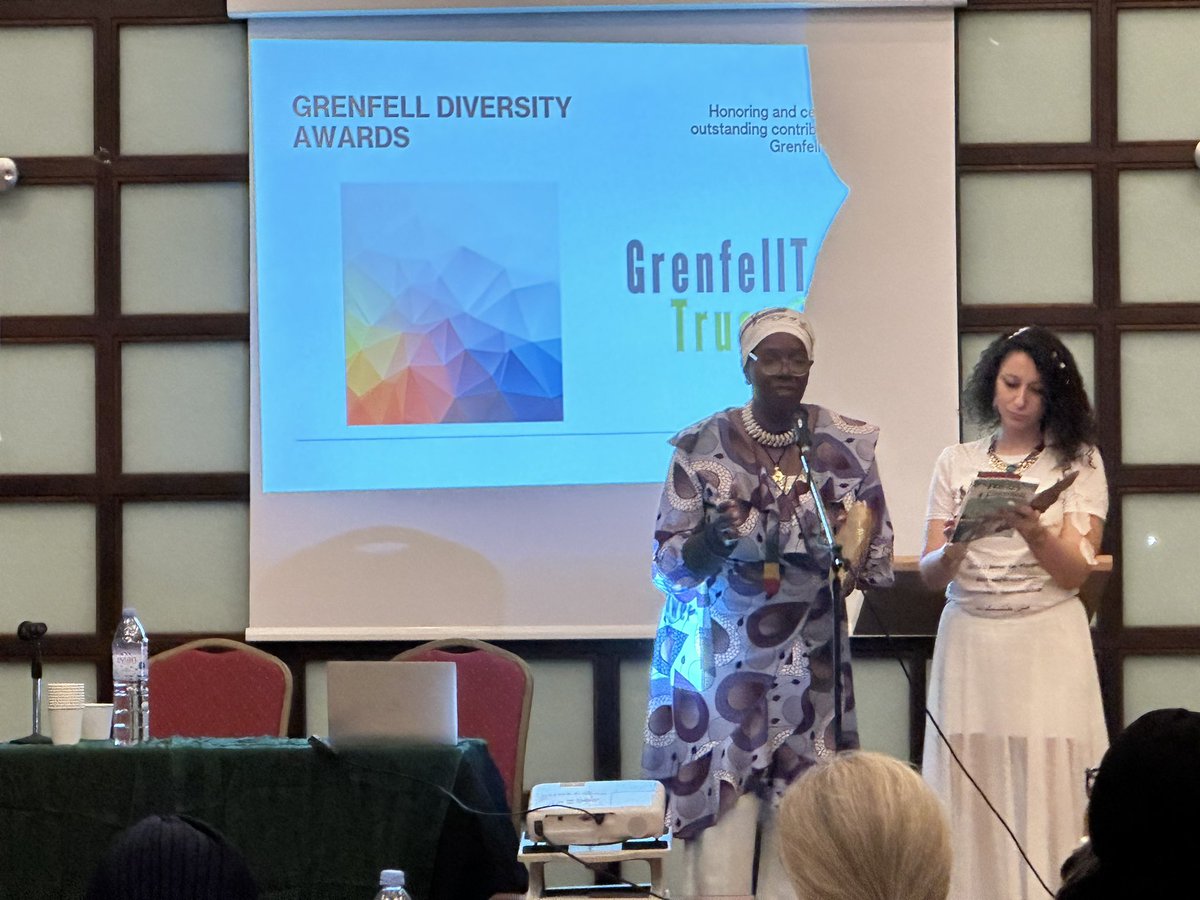 An excellent Grenfell Diversity Awards winners celebrating their achievements and outstanding contributions to the community at Almanar Yesterday