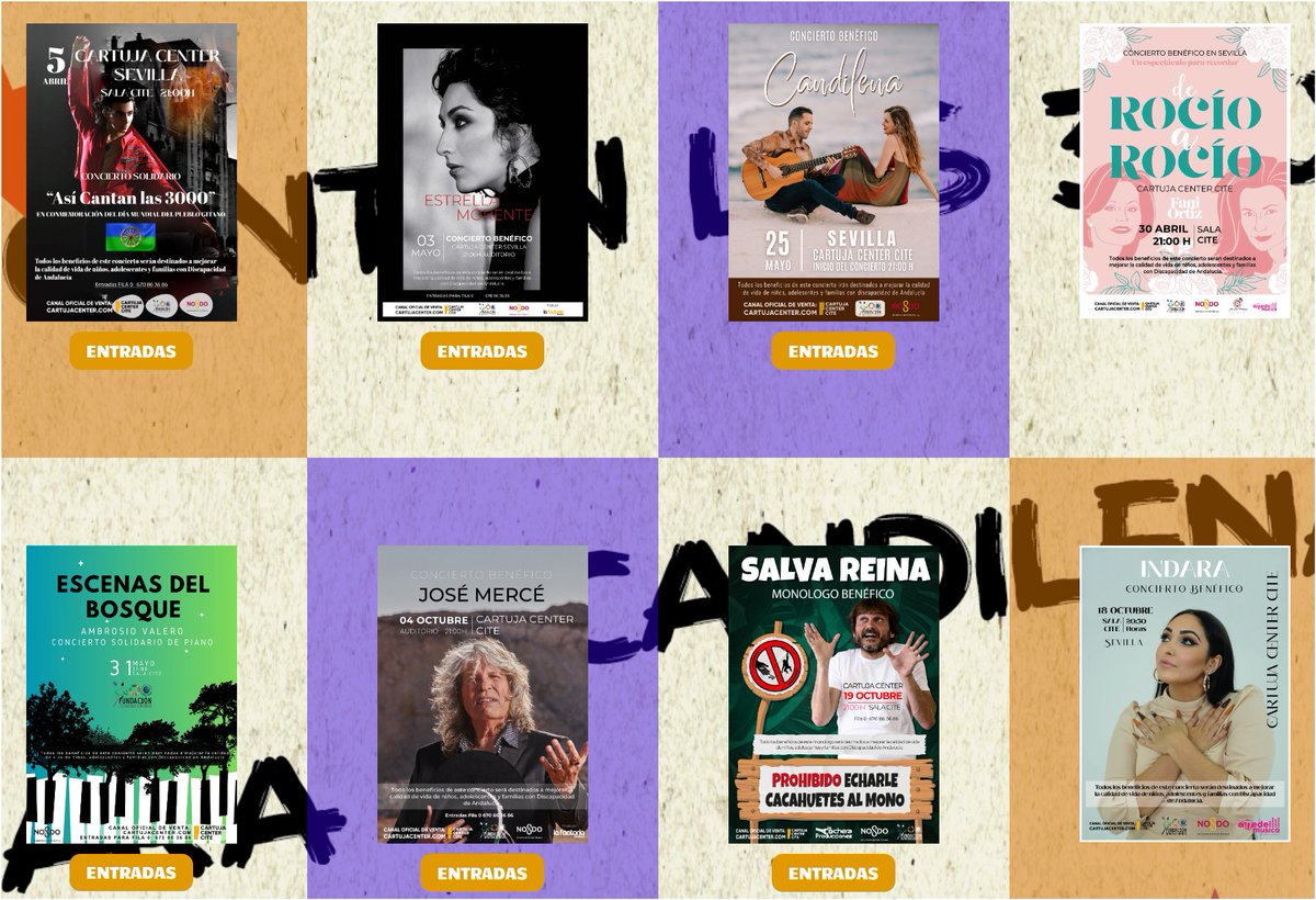 <a href="/Attempranaand/">Attemprana Andalucia</a> CICLO CULTURAL
"la inclusión es el camino"
para ayudar a todas las personas con discapacidad de Andaluc fundacionantonioguerrero.org/d-ciclomusica/
FILA CERO: 670863686 <a href="/Fundacion_ONCE/">Fundación ONCE</a> <a href="/SomosFundMAS/">Fundación MAS</a> <a href="/gitanos_org/">F.SecretariadoGitano</a> <a href="/fakaligitanas/">FAKALI</a> <a href="/CartujaCenter/">Cartuja Center CITE</a> <a href="/ppepelusev/">jlgm</a> <a href="/jlsanzalcalde/">José Luis Sanz</a> <a href="/LinaGarcia_AND/">Catalina García</a>