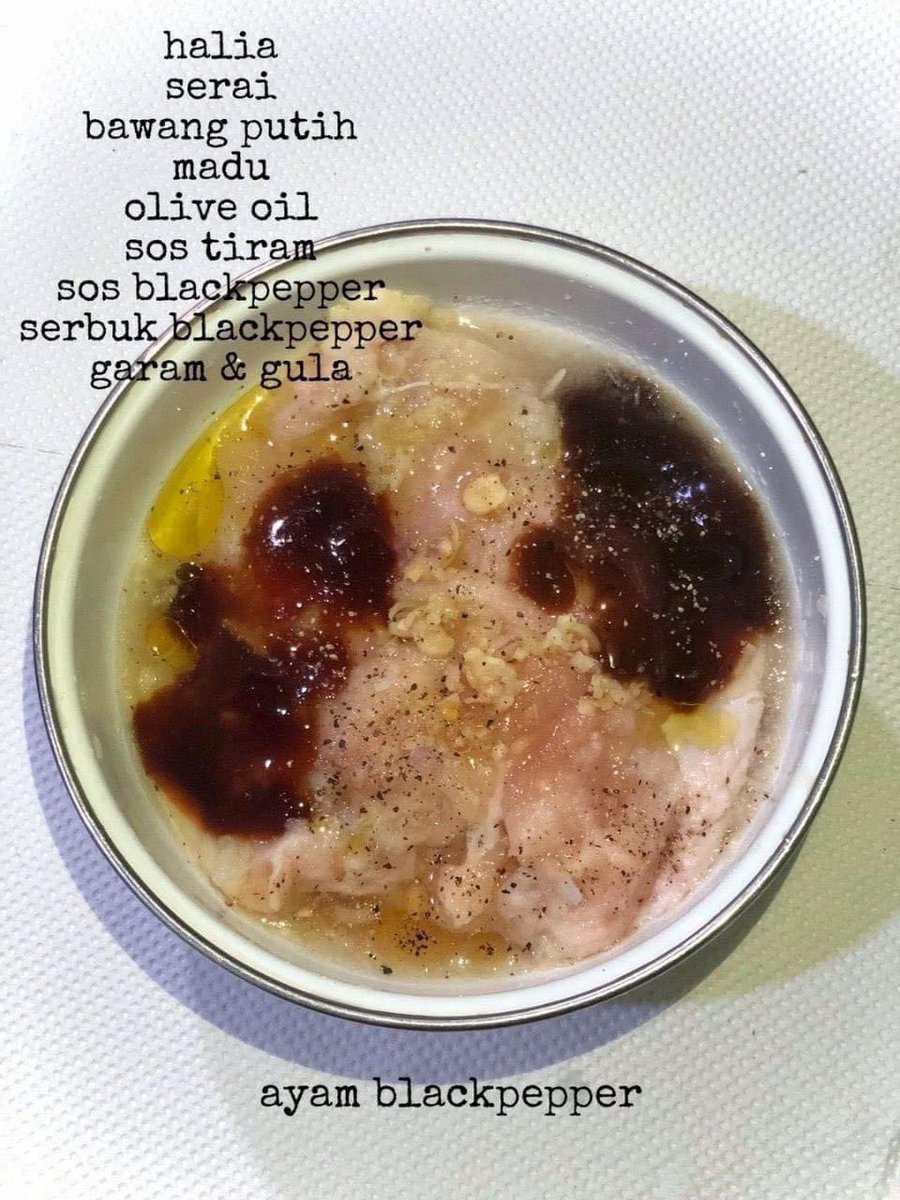 byndhome's tweet photo. Tips masak ayam guna air fryer.

Bakar pada suhu 180 selama 20 minit. Kemudian terbalikkan ayam, bakar lagi 10 minit dgn suhu yg sama. 

Hasil dia ayam akan garing diluar, lembut di dalam 😋

Sumber : Feedalee

*Resepi perapan ada pada gambar 🫶🏻 https://t.co/Yk6HV8fbk9