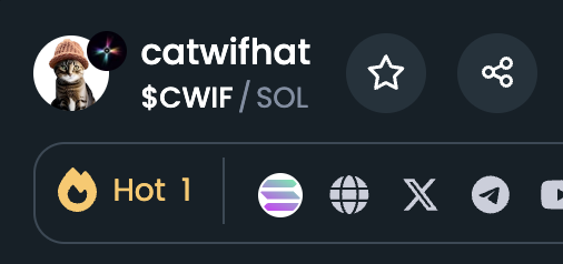 That escalated quickly <a href="/DEXToolsApp/">DEXTools</a>! Your algo must have a hat 🧢 dextools.io/app/en/solana/…