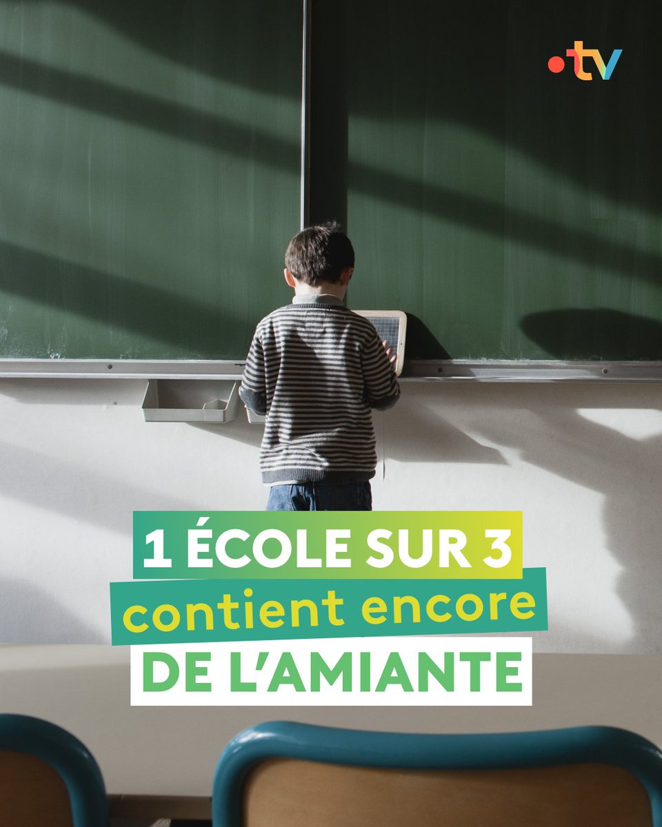 Vingt-six ans après son interdiction, l’amiante, un matériau cancérigène, est encore présent dans de nombreux bâtiments scolaires.