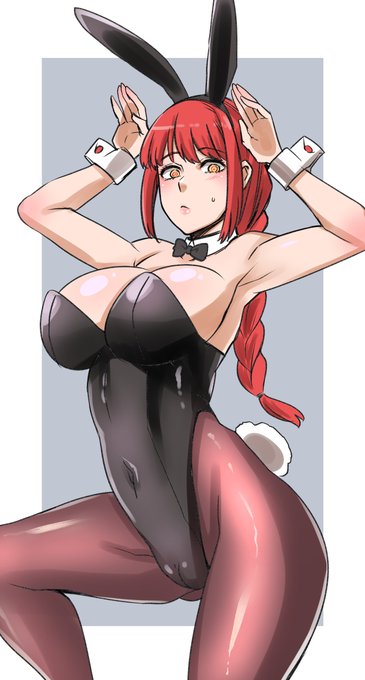 うさぎの日らしいのでバニーマキマさん❤ 