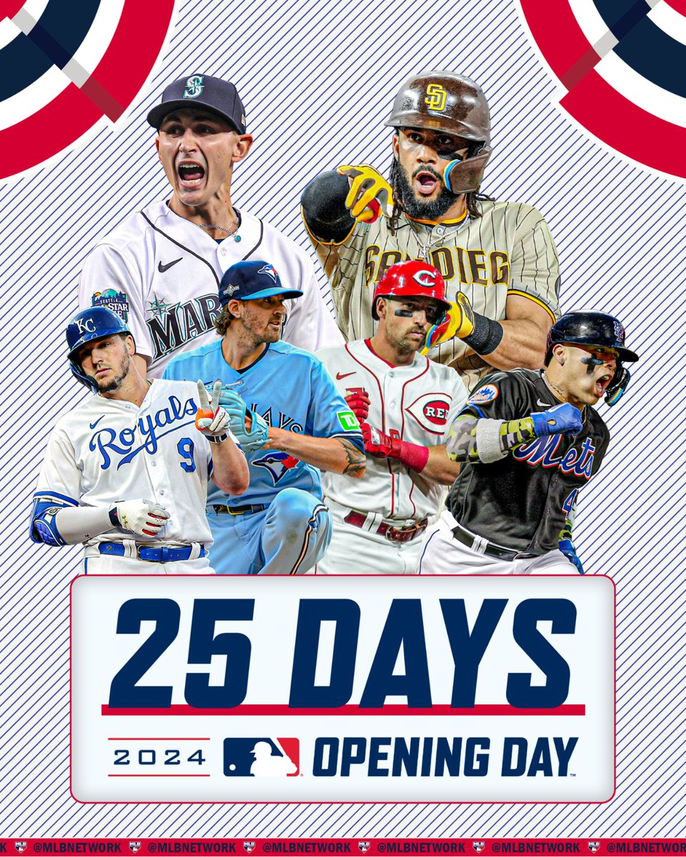Only 600 hours until #OpeningDay 😁