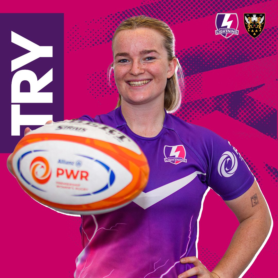 0️⃣4️⃣ TRY LIGHTNING!!!!!

Lightning strike first and it’s a brilliant finish from Dasiy Hibbert Jones out wide latching onto Bulou Mataitoga's pass. 

Helena Rowland converts!

⚡️ 7 – 0 🦈