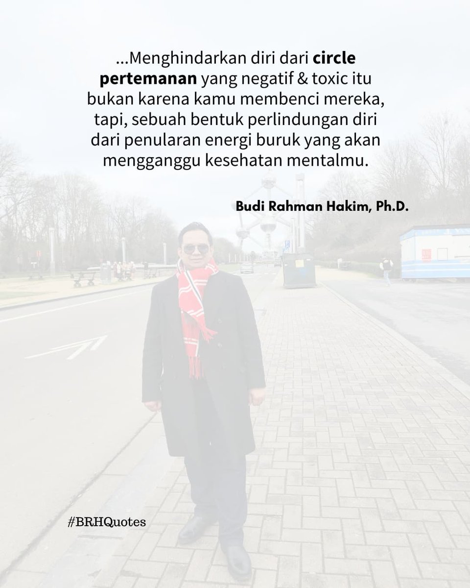 Budi Rahman Hakim, Ph.D. (@budirhakim) on Twitter photo 