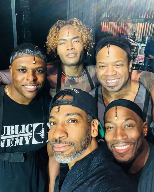 Last soundcheck at @SaengerNOLA for our Classic 5 on this two-show day! 🕺🏾🕺🏾🕺🏾🕺🏾🕺🏾 

We’re going to miss this bunch 🥺 #AintTooProudTour 

#ainttooproudmusical #1stnationaltour #closingweekend #neworleans #thetemptations #musical #theatre #classic5
