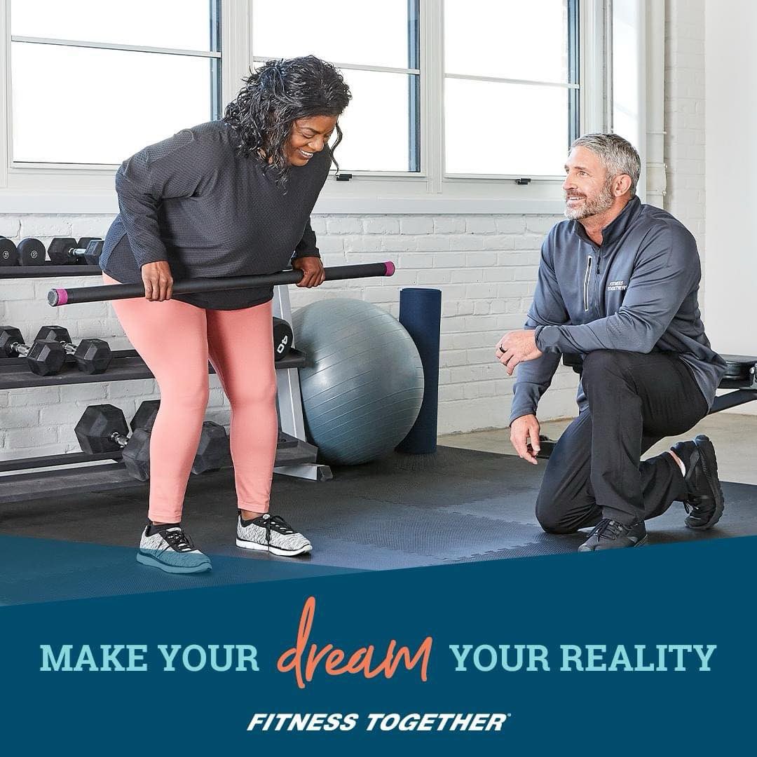FToverlandpark's tweet image. Individualized training, exceptional results. Welcome to Fitness Together® where your fitness aspirations become reality.

#FitnessTogether
#FitGoals
#PersonalizedTraining
#FitnessJourney