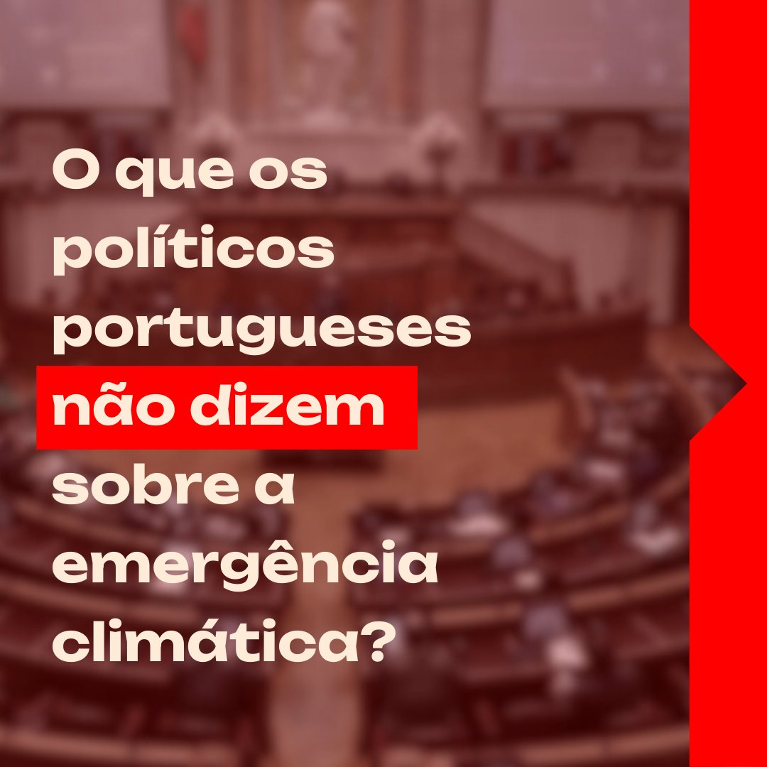 ClimaximoPT's tweet photo. Travar a crise climática não está na mesa de voto. E agora?

Partilhamos a análise que fizemos sobre os planos apresentados nos programas eleitorais para travar a crise climática. A conclusão é assustadora: Os planos apresentados garantem o colapso climático. ☠️ https://t.co/hOZ69abc5F