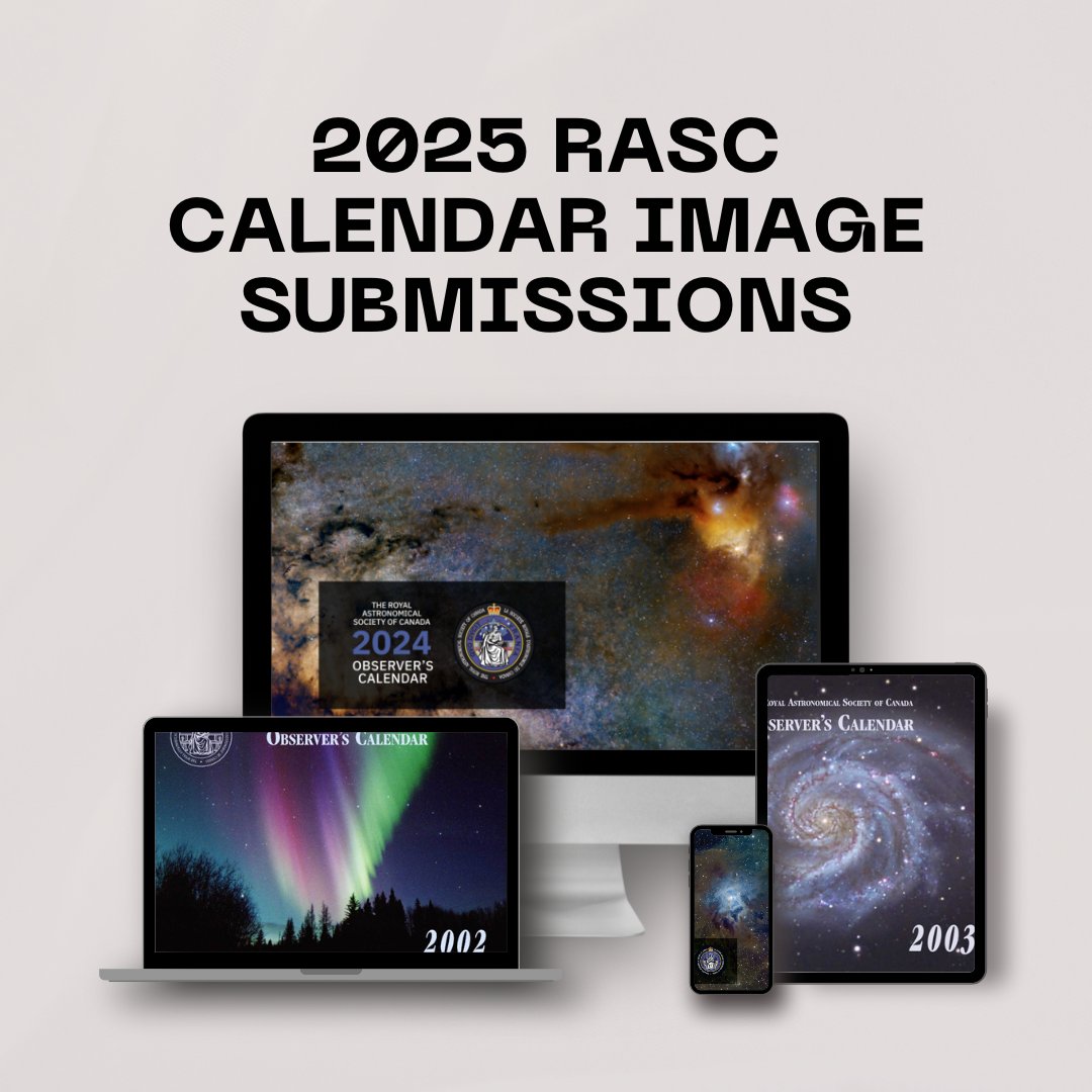 rasc's tweet photo. Submissions are now open for the 2025 RASC Calendar. The Observer's Calendar features a spectacular array of Astro-images taken by amateur astronomers, and an informative caption accompanies every photograph.  https://t.co/guS3Gqg9xr https://t.co/9KKu6bfcA1