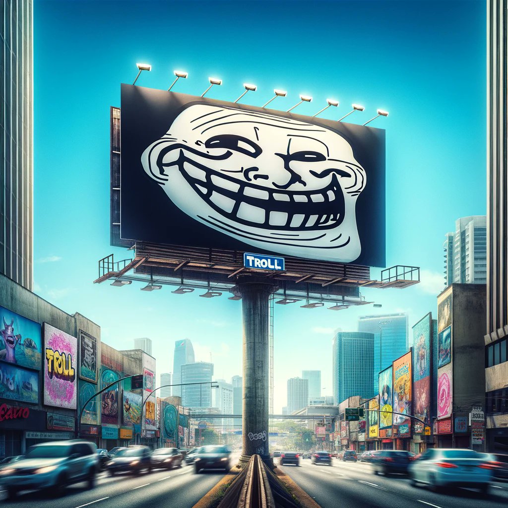 trolljak_'s tweet photo. $TROLL billboards coming to a city near you?😁 
Taking over the country 
Taking over the world 🌏 https://t.co/IQveRD7SKC