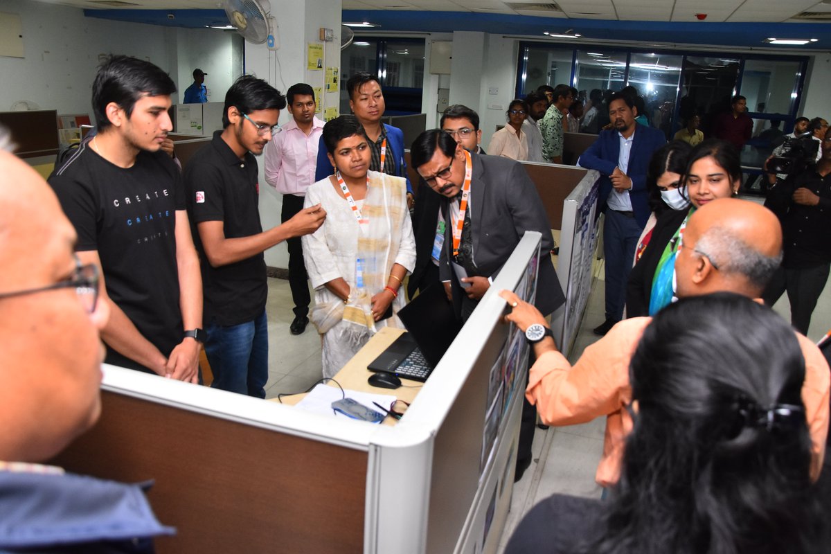 Glimpses of field visits @ NIT Agartala &amp; Mutha Industries during Building Innovation &amp; Startup Ecosystem for North-East: A Peer-learning Workshop, organized by  Directorate of Information Technology, Govt. of Tripura, in collaboration with NITI Aayog held at Agartala on 29/02/24