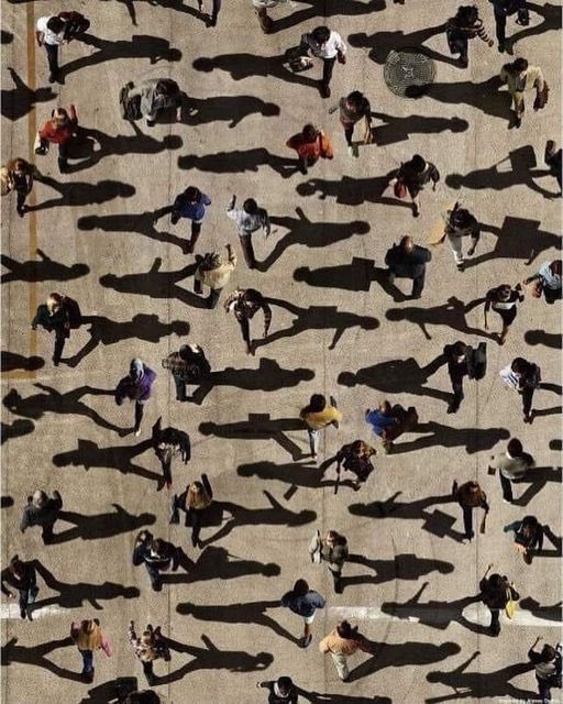 Descripción gráfica del respeto al espacio personal: