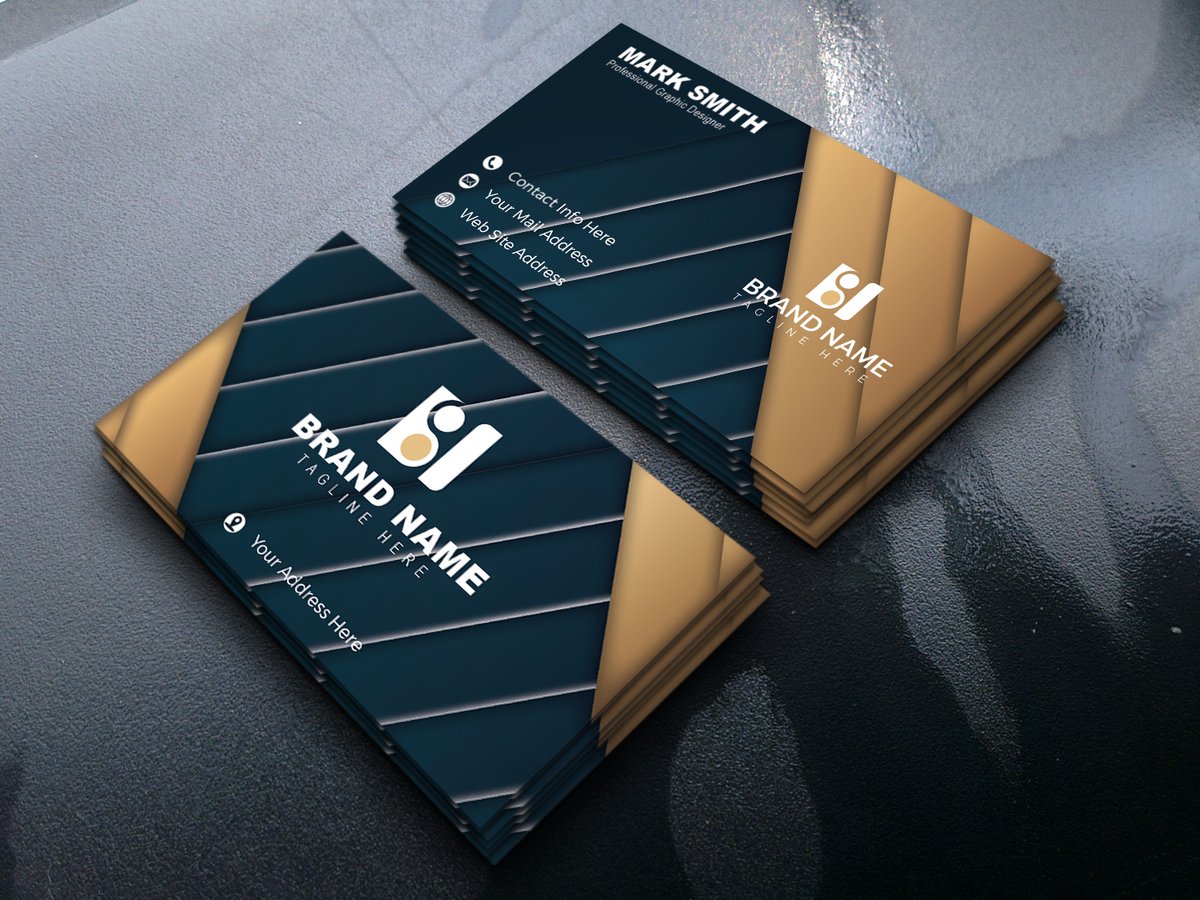Pixel4bytes's tweet image. A Business Card is a compact tool for sharing contact info. The gradient golden color on your card adds a touch of luxury and sophistication, making a strong first impression. #BusinessCard #GoldenGradient #hireme #GraphicDesign #remotework #remotejobs