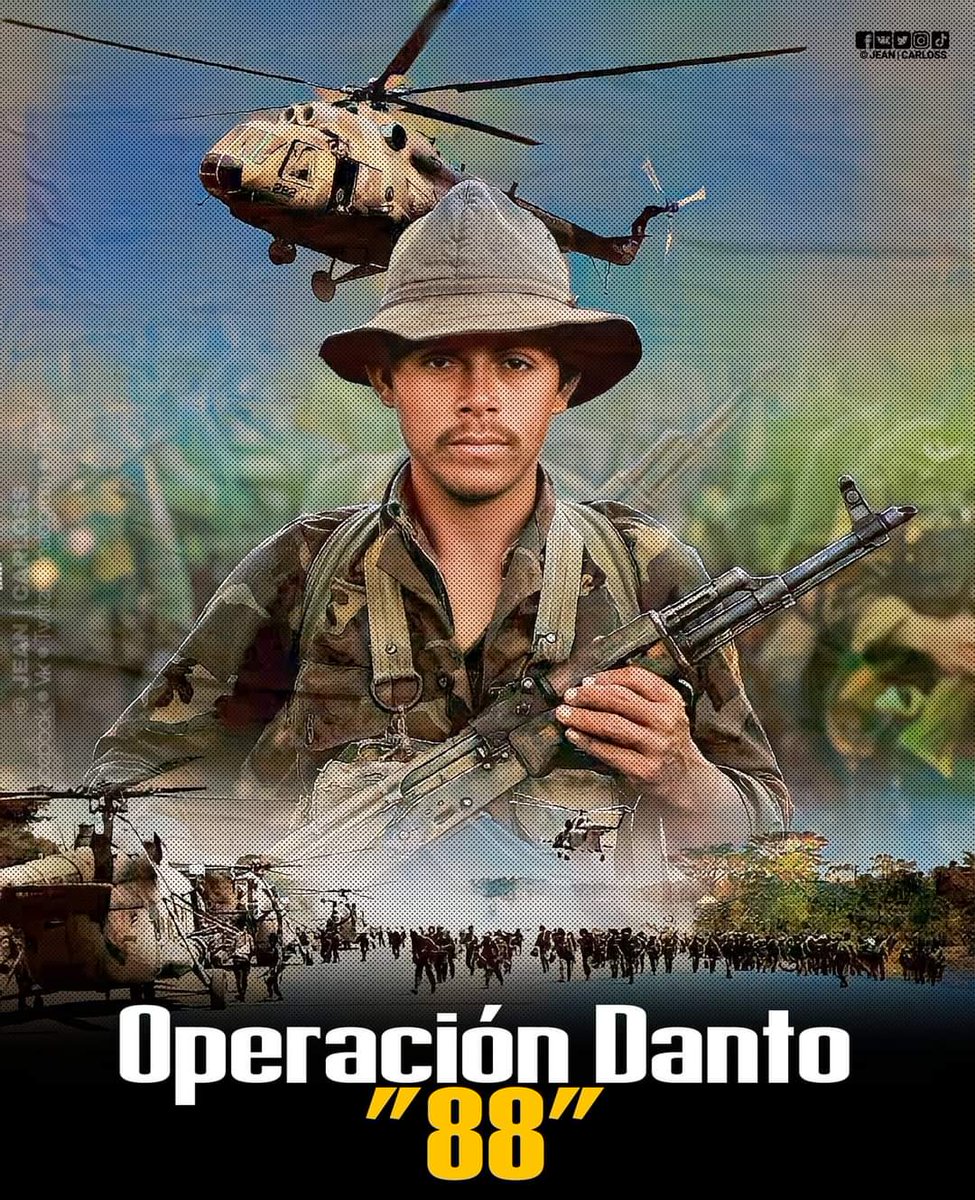 #Nicaragua del 3 de marzo hasta el 20 de marzo de 1988, se desarrolló la Operación “Danto 88, en honor a la mujer nicaragüense”, encabezada por el Ejército Popular Sandinista, entre ellos, muchos jóvenes cumplidores del Servicio Militar Patriótico, que defendieron el  proceso