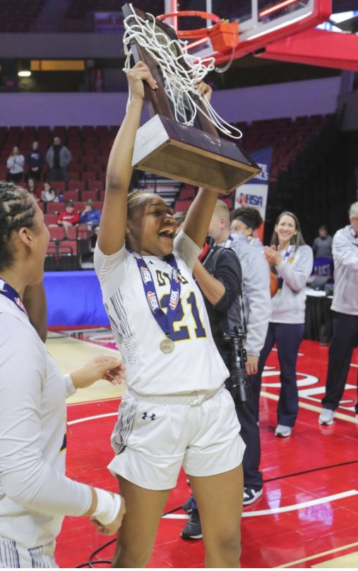It will never get old hosting the state tournament and seeing all the celebrations on the Redbird.

Also will never get old watching future Redbirds play their last high school game in CEFCU!