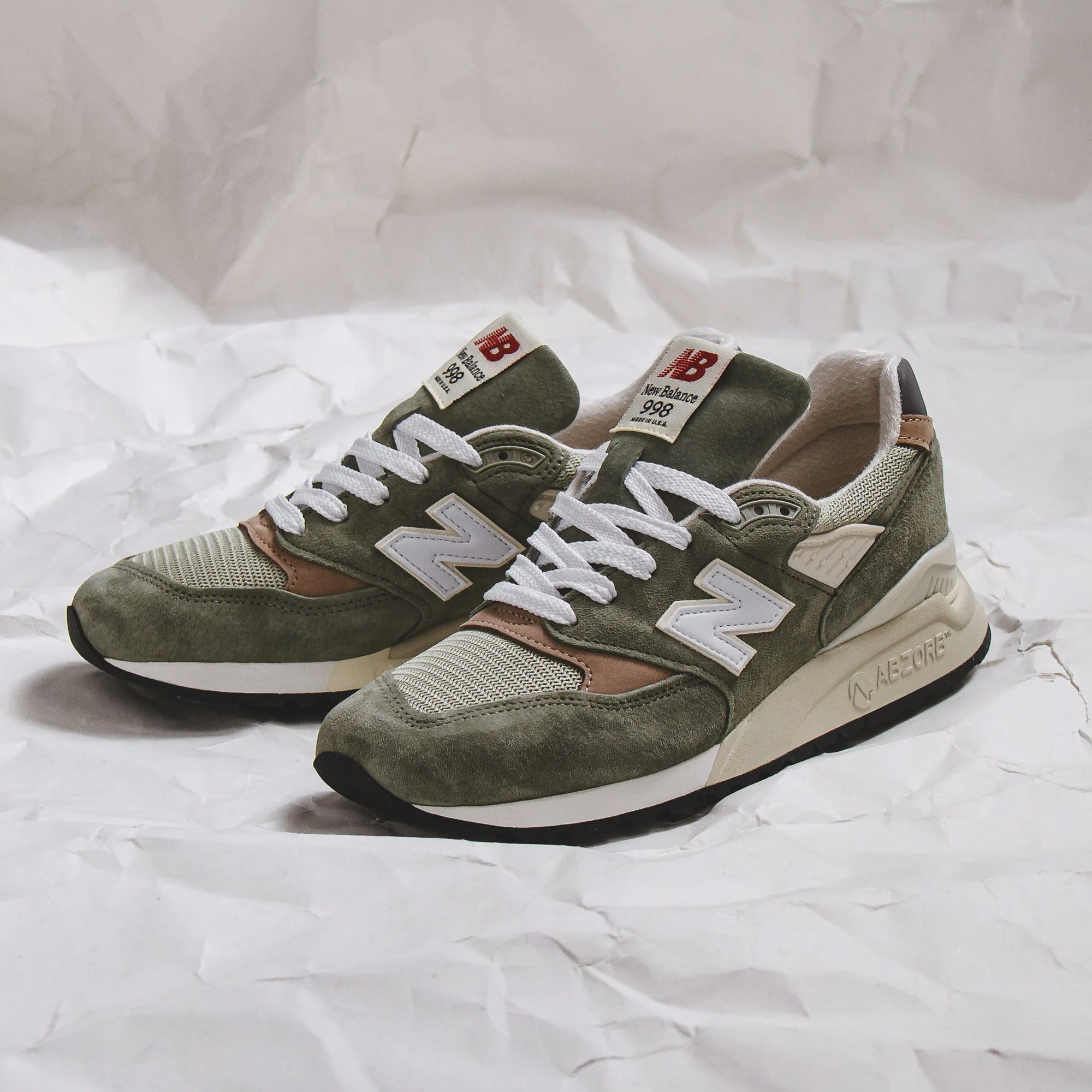 Sneaker Drop on X ad New Balance Made in USA 998 Olive Incense for only 139.99 with FREE shipping BUY HERE https t 6paYFZetSt https t GeGoj62zek X