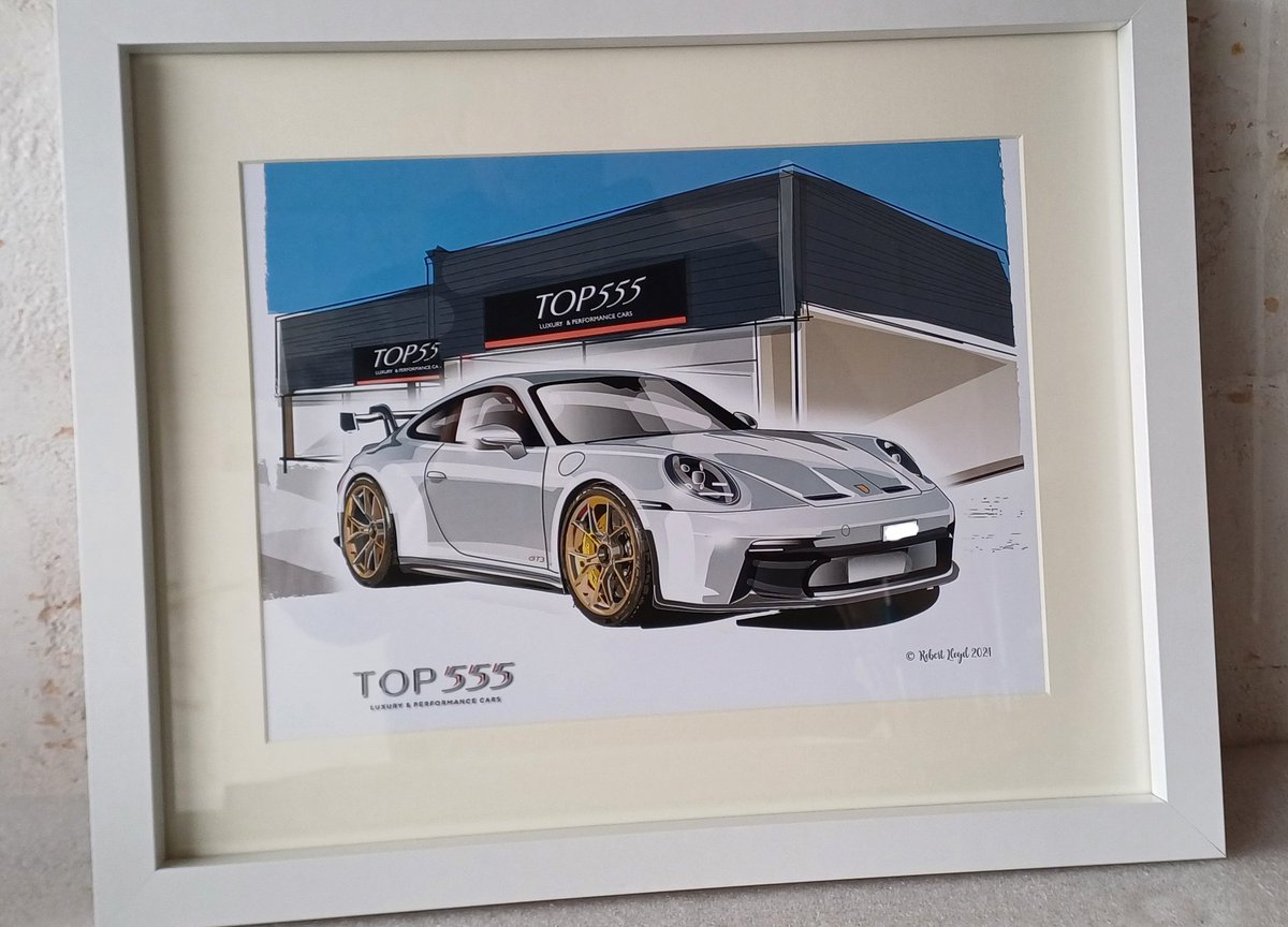 arty_lloyd's tweet photo. Another Porsche leaves @TOP555Cars
This stunner is a GT3 Clubsport and the new owner adores the original one of a kind matching artwork.
Finished in GT Silver, its a real head turner!
Dealers, get in touch for your unique handover gift.
#gt3 #gtsilver #clubsport #porsche992 https://t.co/57VA9bevh6
