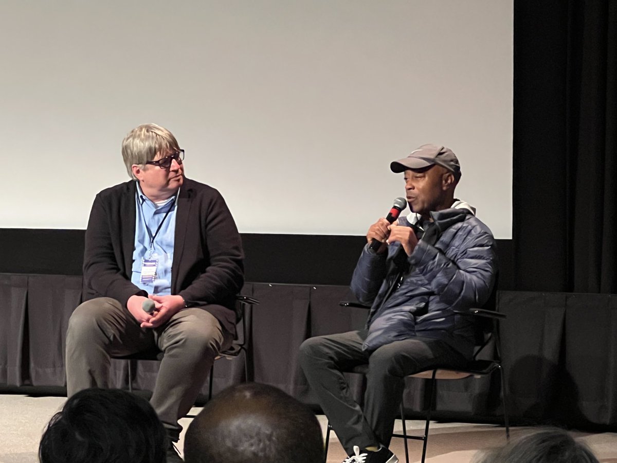 Our friends Dave Filippi and Charles Burnett at the world premiere of THE ANNIHILATION OF FISH last night at the Wexner Center in Columbus!