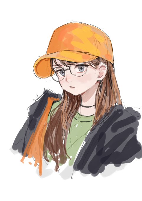 「orange headwear」 illustration images(Latest｜RT&Fav:50)