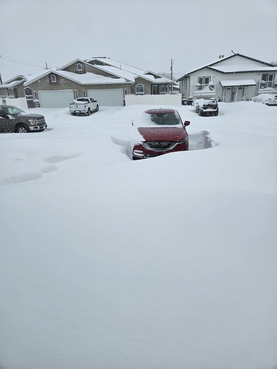 Guess I'll stay home today. #skstorm #snowstorm