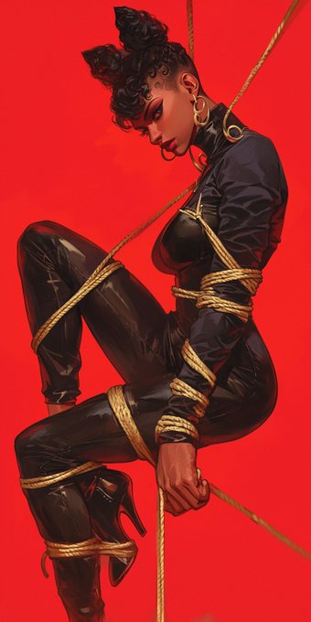 &ldquo;Kitty&rdquo; 🐈&zwj;⬛ 🪢👠  #AIart #ArtificialIntelligenceArt #midjourney #DigitalArt #girls #bunnies #AIgeneratedArt #ropebunny #shibari #concept #snake #tattoo #shibari #bdsm #cat<a href="/tag/aiart"class="tags">#AIart</a><a href="/tag/artificialintelligenceart"class="tags">#ArtificialIntelligenceArt</a><a href="/tag/midjourney"class="tags">#midjourney</a><a href="/tag/digitalart"class="tags">#DigitalArt</a><a href="/tag/girls"class="tags">#girls</a><a href="/tag/bunnies"class="tags">#bunnies</a><a href="/tag/aigeneratedart"class="tags">#AIgeneratedArt</a><a href="/tag/ropebunny"class="tags">#ropebunny</a><a href="/tag/shibari"class="tags">#shibari</a><a href="/tag/concept"class="tags">#concept</a><a href="/tag/snake"class="tags">#snake</a><a href="/tag/tattoo"class="tags">#tattoo</a><a href="/tag/shibari"class="tags">#shibari</a><a href="/tag/bdsm"class="tags">#bdsm</a><a href="/tag/cat"class="tags">#cat</a>