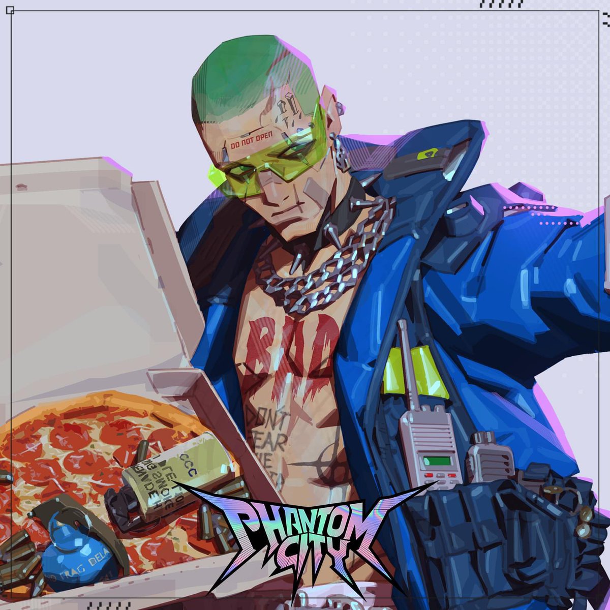 sunman41456659's tweet photo. PHANTOM CITY - PEPPERONI 🍕🍕 https://t.co/KKSn69CIpQ
