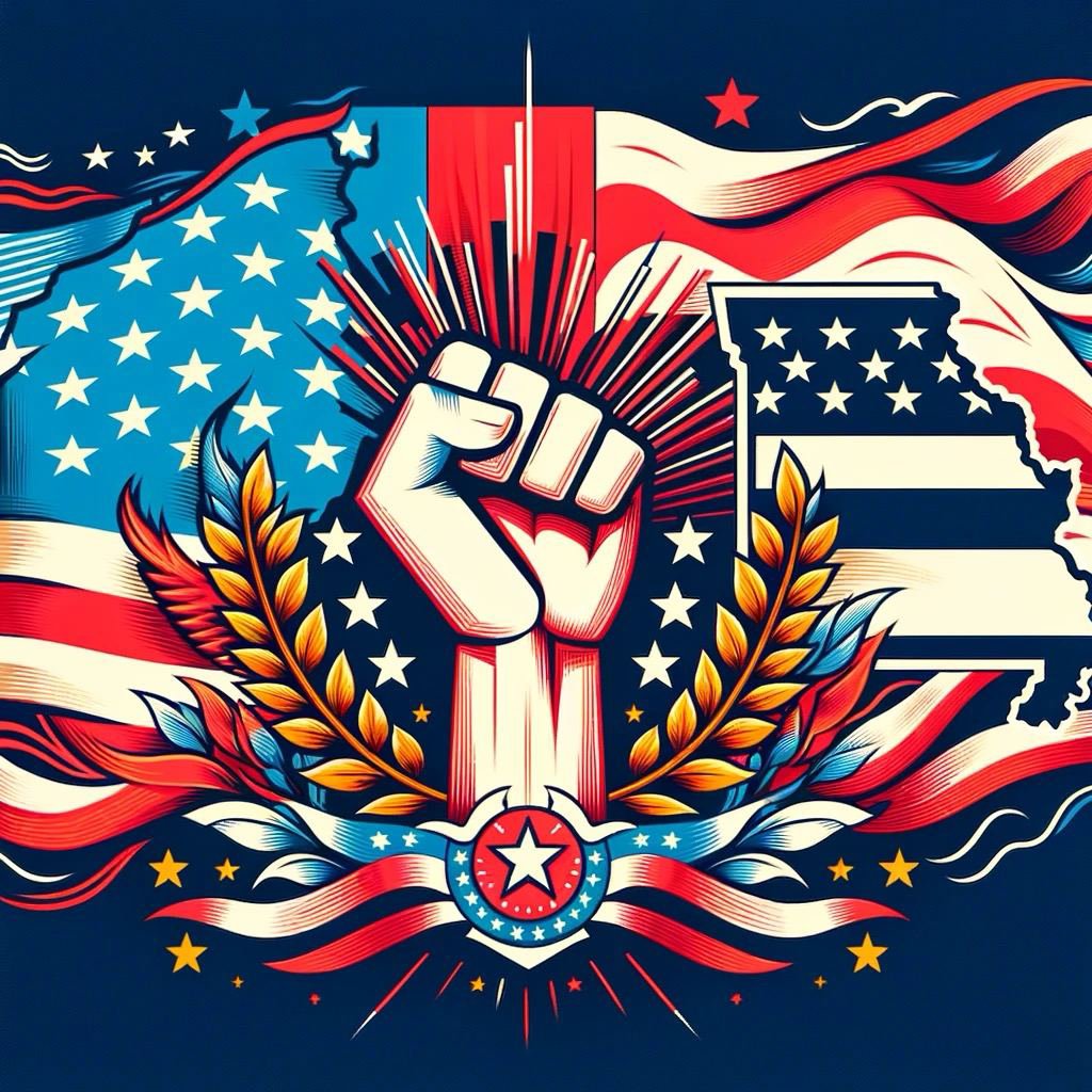 RedElephantRep's tweet photo. 🎉 Victory in Missouri &amp; Michigan! 🇺🇸 Trump's unstoppable momentum proves the silent majority is louder than ever. We're on track to reclaim America's greatness, one caucus at a time!

https://t.co/S3x4vTdVeU

#RedElephantRepublican #HearTheRoar #NotTheRhetoric https://t.co/7yV2fAKYiU