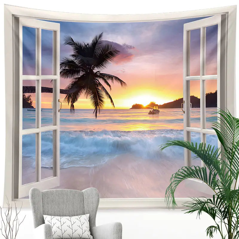 Check out our Beach Oasis Tapestry (60'x51')! 🔥🌌

#instagood #l4l #f4f #tapestry #home #like #space #wallart #jungle #galaxy #trippy #follow #trippytapestry #like #love #flag postdolphin.com/t/LIE1C