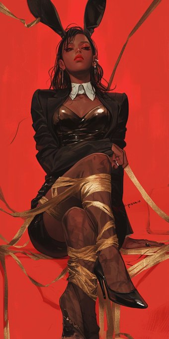 &ldquo;Back To Business&rdquo; 🐇🪢&clubs;️&spades;️&diams;️&hearts;️ #AIart #ArtificialIntelligenceArt #midjourney #DigitalArt #girls #bunnies #AIgeneratedArt #ropebunny #shibari #concept #snake #tattoo #shibari #bdsm<a href="/tag/aiart"class="tags">#AIart</a><a href="/tag/artificialintelligenceart"class="tags">#ArtificialIntelligenceArt</a><a href="/tag/midjourney"class="tags">#midjourney</a><a href="/tag/digitalart"class="tags">#DigitalArt</a><a href="/tag/girls"class="tags">#girls</a><a href="/tag/bunnies"class="tags">#bunnies</a><a href="/tag/aigeneratedart"class="tags">#AIgeneratedArt</a><a href="/tag/ropebunny"class="tags">#ropebunny</a><a href="/tag/shibari"class="tags">#shibari</a><a href="/tag/concept"class="tags">#concept</a><a href="/tag/snake"class="tags">#snake</a><a href="/tag/tattoo"class="tags">#tattoo</a><a href="/tag/shibari"class="tags">#shibari</a><a href="/tag/bdsm"class="tags">#bdsm</a>