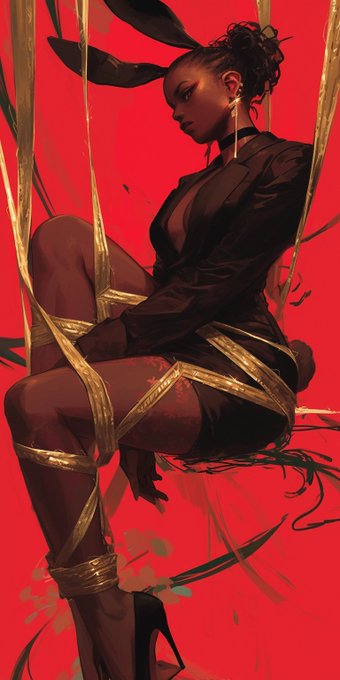 &ldquo;Back To Business&rdquo; 🐇🪢&clubs;️&spades;️&diams;️&hearts;️ #AIart #ArtificialIntelligenceArt #midjourney #DigitalArt #girls #bunnies #AIgeneratedArt #ropebunny #shibari #concept #snake #tattoo #shibari #bdsm<a href="/tag/aiart"class="tags">#AIart</a><a href="/tag/artificialintelligenceart"class="tags">#ArtificialIntelligenceArt</a><a href="/tag/midjourney"class="tags">#midjourney</a><a href="/tag/digitalart"class="tags">#DigitalArt</a><a href="/tag/girls"class="tags">#girls</a><a href="/tag/bunnies"class="tags">#bunnies</a><a href="/tag/aigeneratedart"class="tags">#AIgeneratedArt</a><a href="/tag/ropebunny"class="tags">#ropebunny</a><a href="/tag/shibari"class="tags">#shibari</a><a href="/tag/concept"class="tags">#concept</a><a href="/tag/snake"class="tags">#snake</a><a href="/tag/tattoo"class="tags">#tattoo</a><a href="/tag/shibari"class="tags">#shibari</a><a href="/tag/bdsm"class="tags">#bdsm</a>