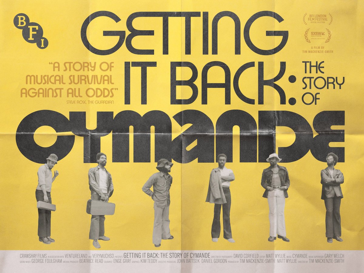 Official Trailer for 'Getting It Back: The Story of Cymande' Music Doc onfs.net/4ccYTXh via @abramorama #docs #TimMacKenzieSmith #Cymande #London #music