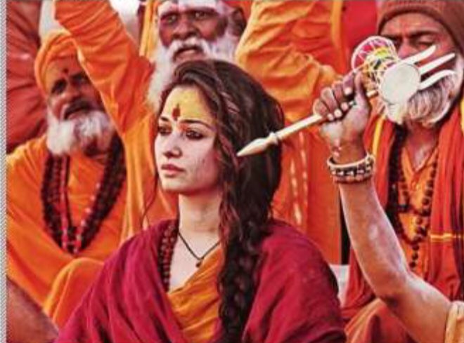 Tamannaah's look as a Naga Sadhu in #Odela2 is sure to captivate audiences! Her transformation for the role promises to be intriguing and compelling. Can't wait to see her portrayal in the film. #TamannaahBhatia #Tamannaah