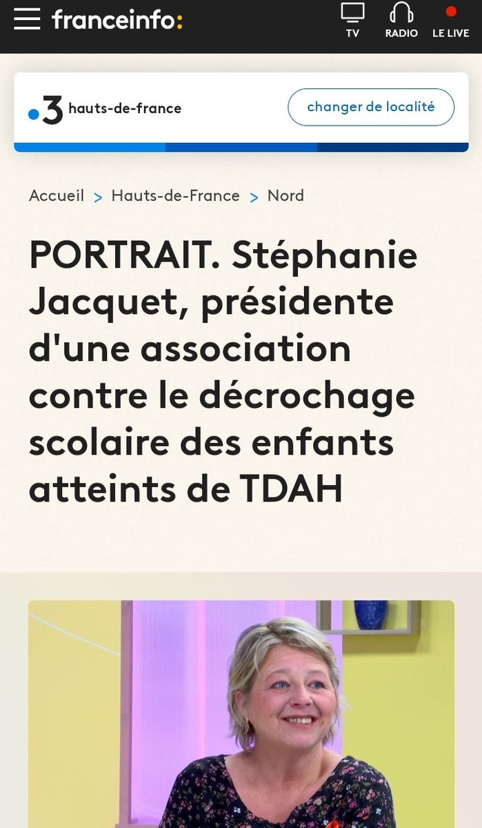 Merci <a href="/F3nord/">France 3 Nord Pas-de-Calais</a> #TDAH #velobureau france3-regions.francetvinfo.fr/hauts-de-franc…