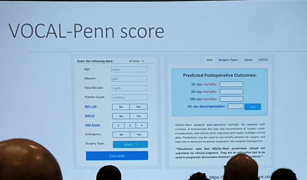 Dr Steven Moore on perioperative care for liver transplant. You’ve heard of the Child-Pugh and MELD scores - have you heard of the VOCAL-Penn score? Tip: Perhaps some very ill patients need their surgery canceled in order to have a transplant workup instead. #WAS2024