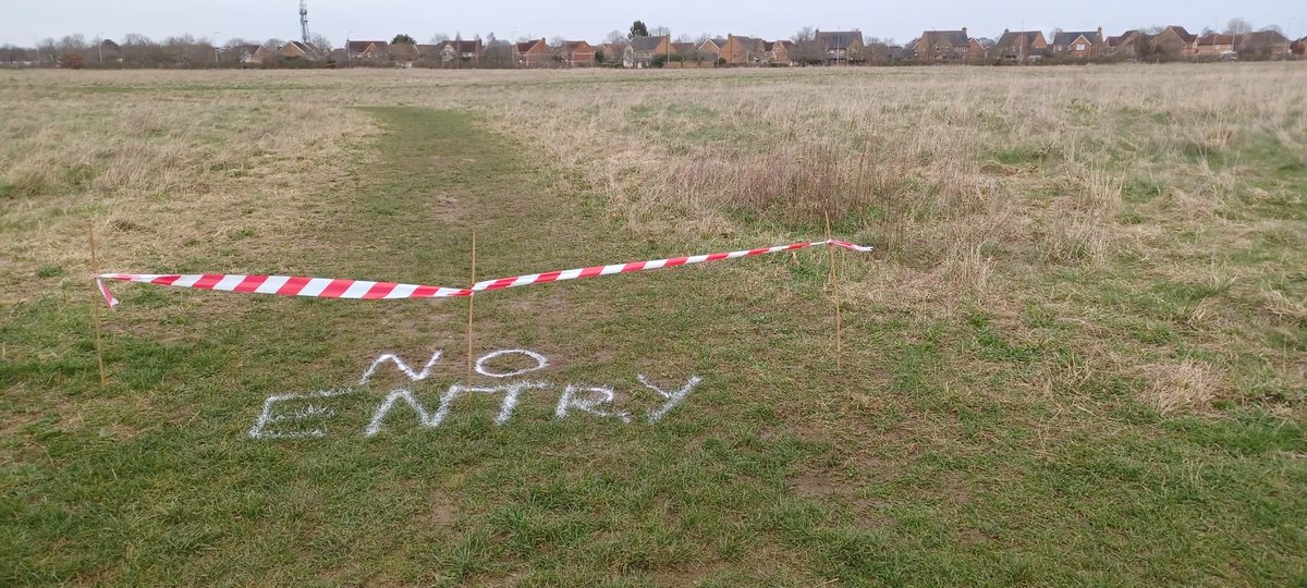 Carla Davis (@callacola) on Twitter photo Wtf is wrong with people?? Three days after Skylark protection signs go up 2 signs are missing & 5 no entry barriers r vandalised! People I met today were v supportive of bird nesting season rules #wildlifecrime #priorityspecies @EPRural <a href="/yourcolchester/">Colchester City Council</a> Wtf is wrong with people?? Three days after Skylark protection signs go up 2 signs are missing & 5 no entry barriers r vandalised! People I met today were v supportive of bird nesting season rules #wildlifecrime #priorityspecies @EPRural <a href="/yourcolchester/">Colchester City Council</a>