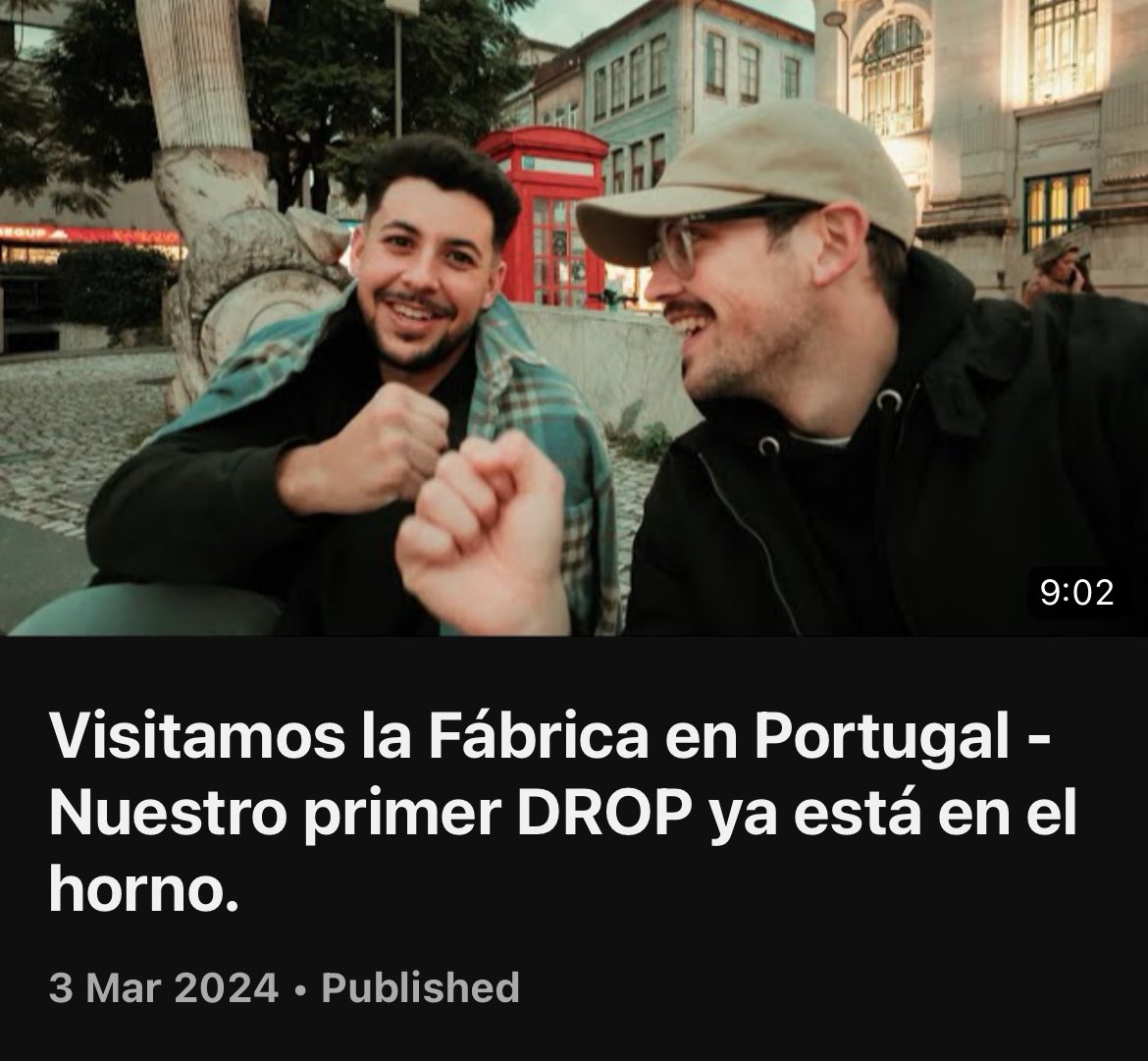 Iñaki Tajes (@inakitajes) on Twitter photo No se trata de lanzar una camiseta, eso lo puede hacer cualquiera. Se trata de materializar nuestra marca, identidad y valores.
Este año verán muchos proyectos de <a href="/calisteniapp/">calisteniapp</a> centrados en contar, quiénes somos y cómo nos gusta hacer las cosas. No se trata de lanzar una camiseta, eso lo puede hacer cualquiera. Se trata de materializar nuestra marca, identidad y valores.
Este año verán muchos proyectos de <a href="/calisteniapp/">calisteniapp</a> centrados en contar, quiénes somos y cómo nos gusta hacer las cosas.