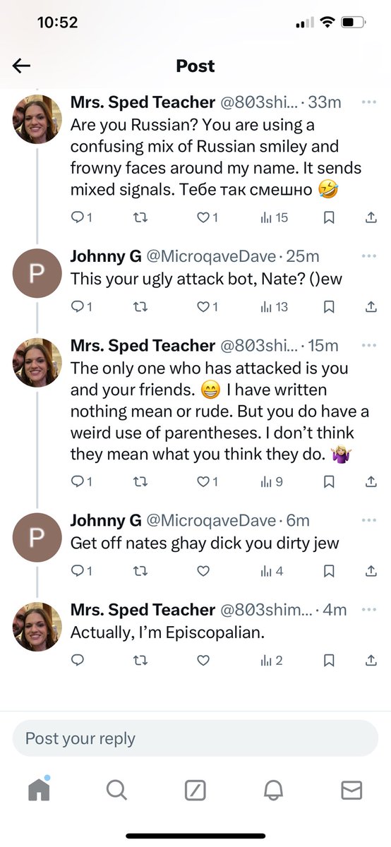 I see the misogynistic, gun-toting patriots are in full force this morning!