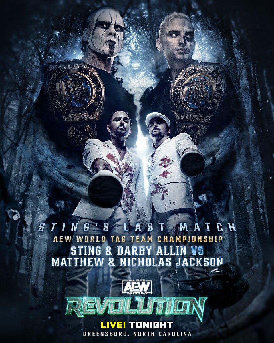 Sting's tweet image. 🦂🛹 #AEWRevolution