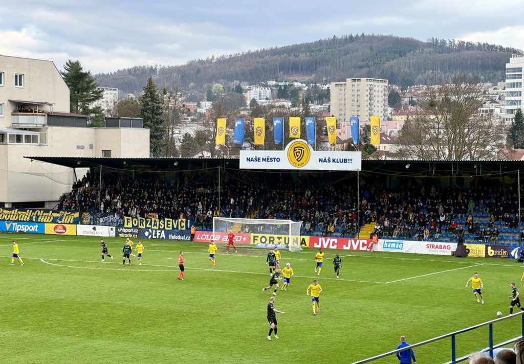 FC Zlín 0-1 (0-1) Baník Ostrava #groundhopping