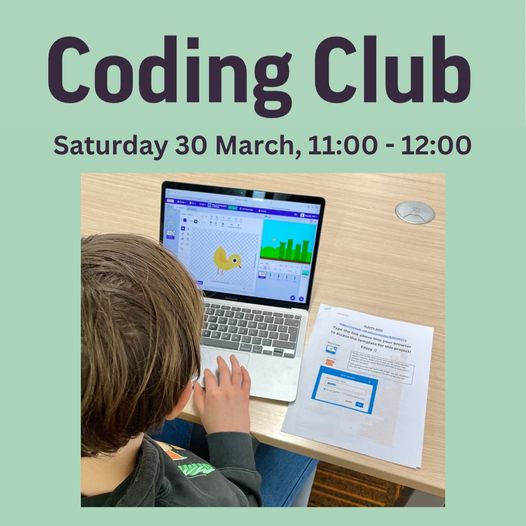 Get creative with coding & join our Coding Club on the 30 Mar!
Book on TicketSource if you need to use one of our computers or via email if you are thinking of coming with your own device.
ticketsource.co.uk/burystedslibra…
#coding #codinglife #ourburystedmunds #rafhive #suffolklibraries