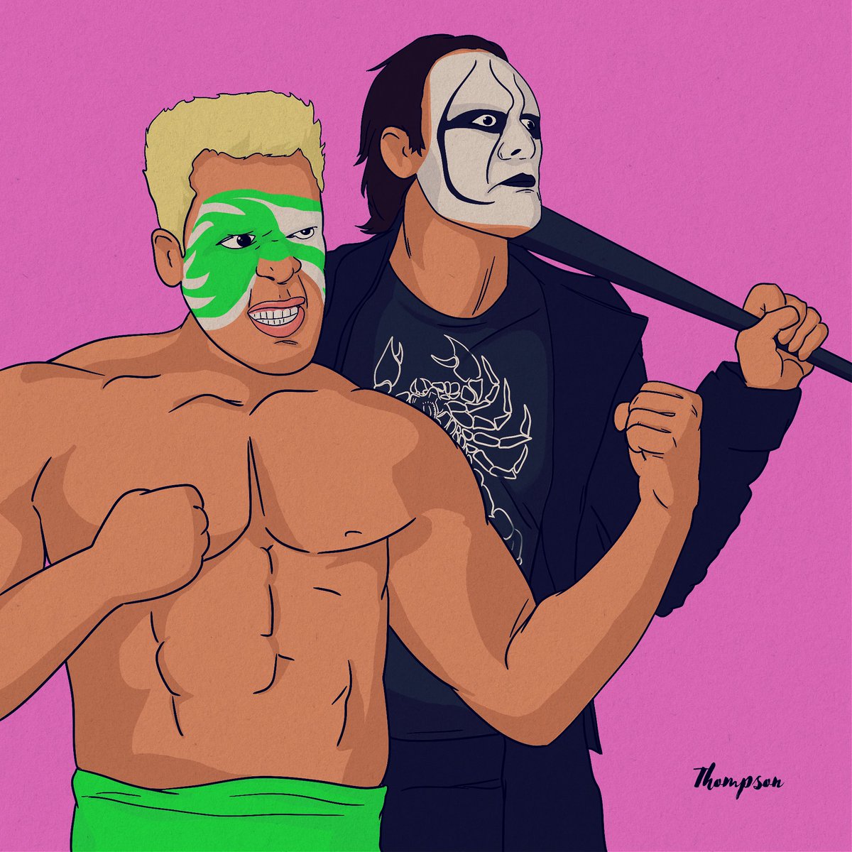 🦂Happy Retirement Sting 🦂 
#Sting #AEWCollision #StingsLastMatch