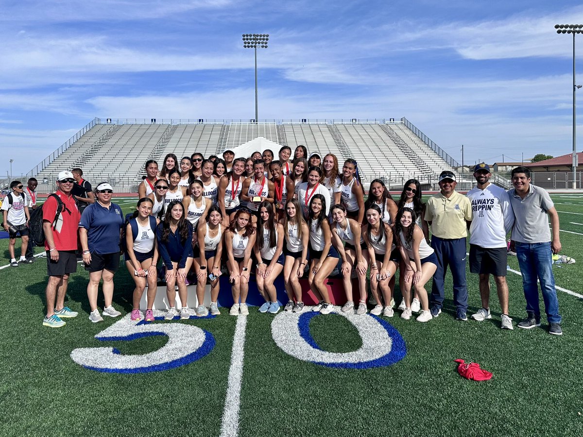 2024 Border Olympics Track & Field Girls Team 2nd Place goes to the Laredo Alexander HS Lady Bulldogs!