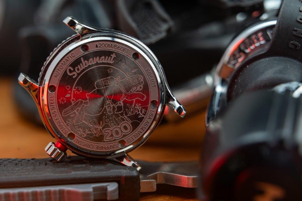 FoliotWatches's tweet photo. FOLIOT Scubanaut Dive Watch is a thoughtfully designed modern dive watch, built for travel and powered by adventure. Grab an exclusive HUGE discount today, now on Kickstarter  https://t.co/pJNOJr335X #watchdesign https://t.co/06qQDJg462
