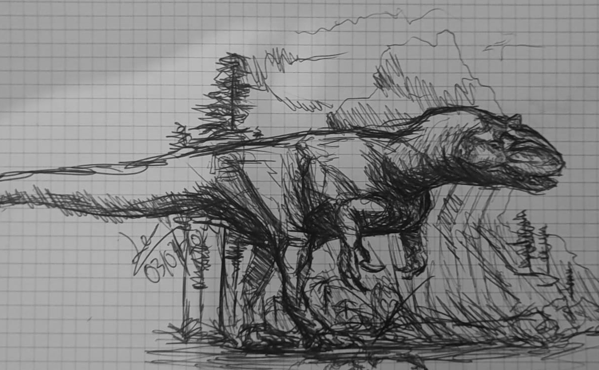 Concept #allosaurus