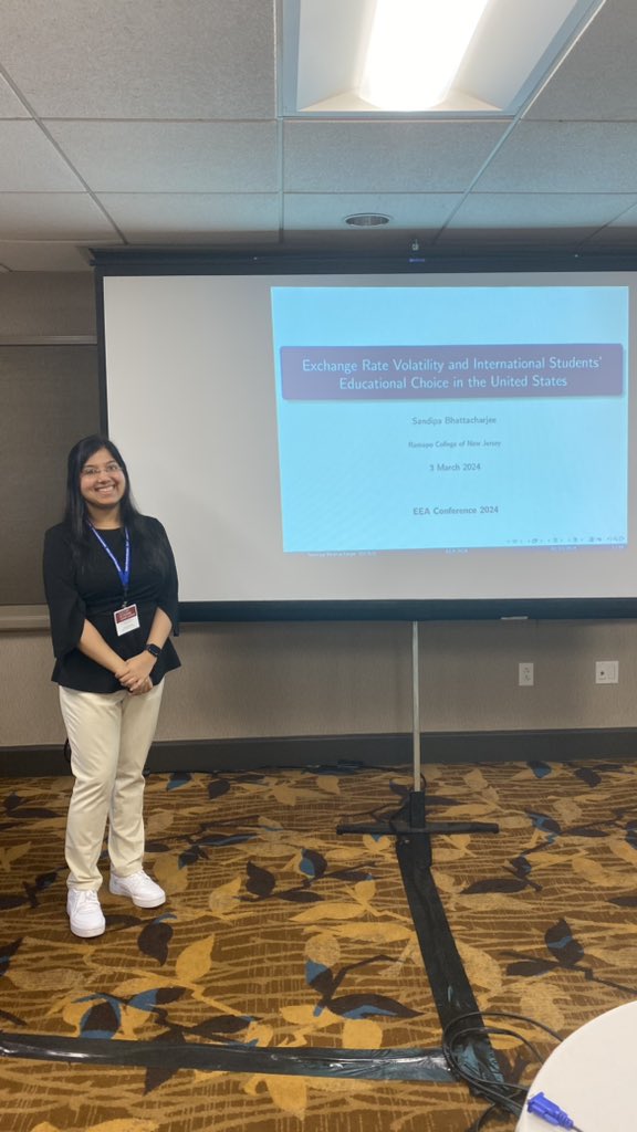 sandipa_b's tweet image. Happy to present my research at the Eastern Economic Association Conference 2024 in Boston!